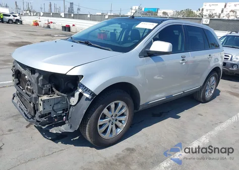 2009 Ford Edge Sel из США, поврежденный, VIN 2FMDK38C99BA55081